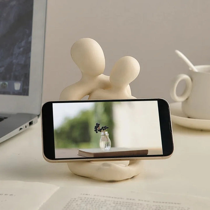 LunaGlow ceramic ambient lamp, a versatile mood light and decorative table lamp for modern home decor styling.