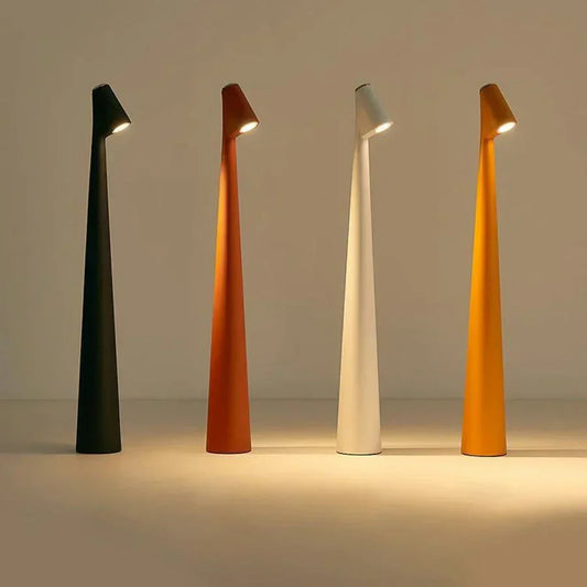 LunaLite wireless portable table lamp. Modern LED accent light for stylish home decor & ambient lighting.