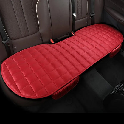 Soft velvet car backseat cushion for superior comfort & pressure relief in any vehicle.
