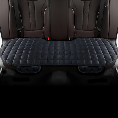 Easy-fit, machine washable car backseat cushion cover. Durable cotton-velvet auto accessory.