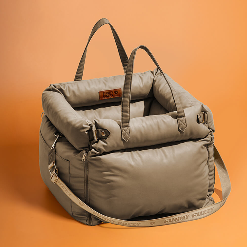 PawLuxury dog car seat, ensuring safe and cozy journeys for pets.