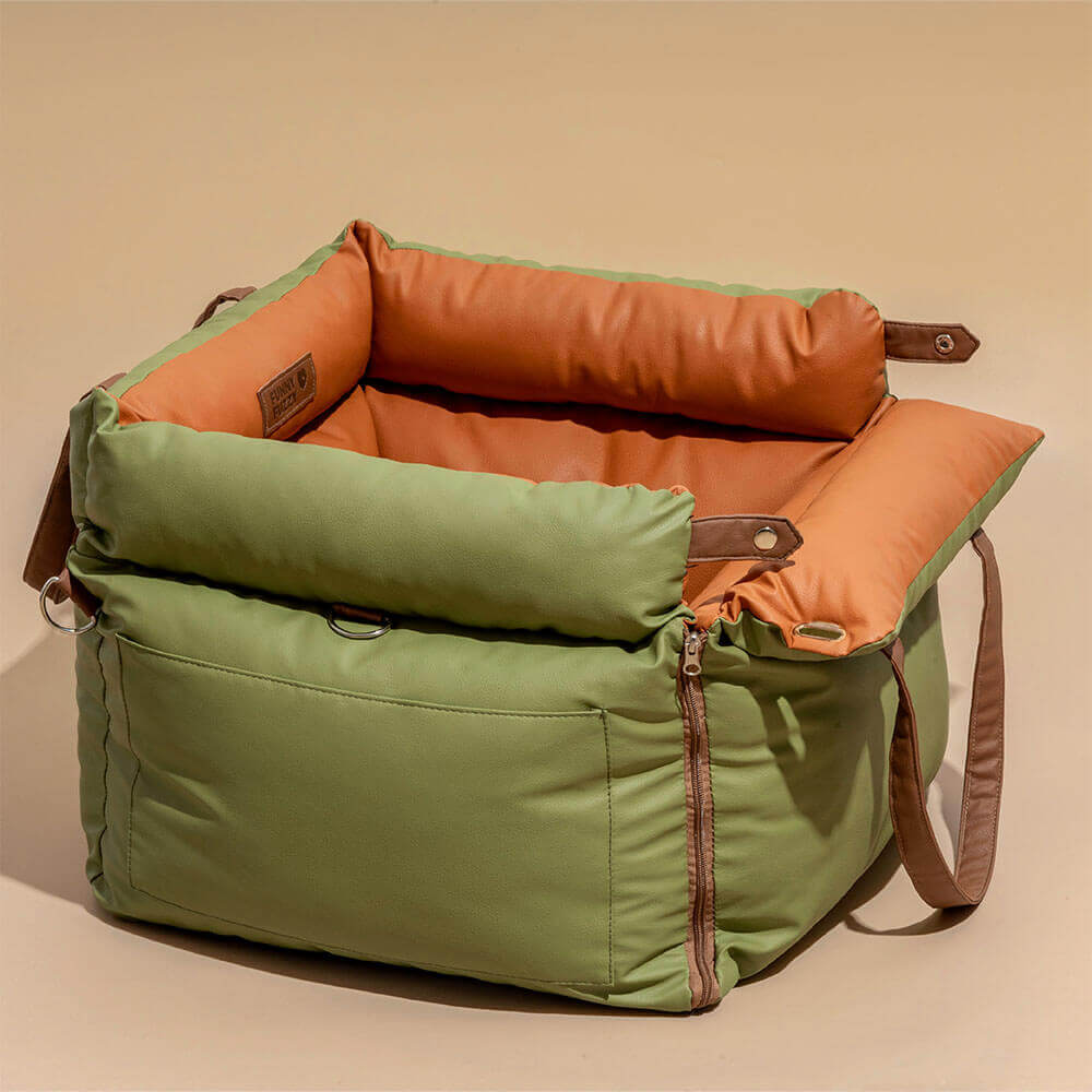 Easy-to-install dog car seat, ensures quick and safe pet travel.
