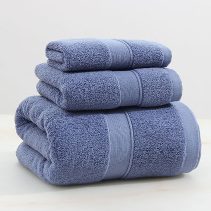 Luxurious, fade-resistant cotton bath towel for soft, absorbent home comfort.