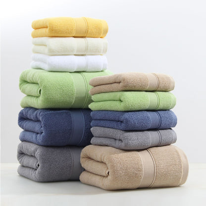 Ultra-soft, fade-resistant cotton bath towel, highly absorbent & quick-drying.