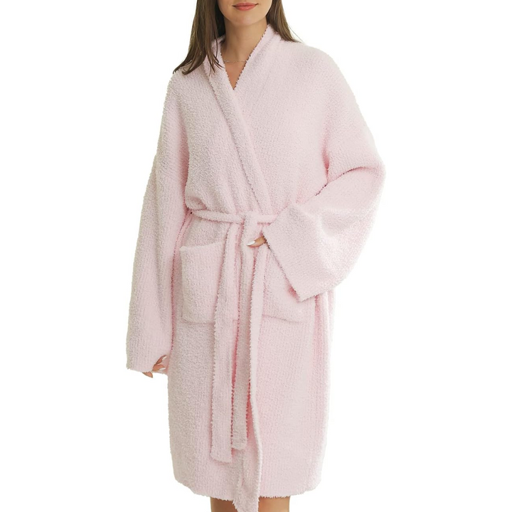 Luxurious & cozy women's spa bathrobe, a perfect gift for her. Soft loungewear.