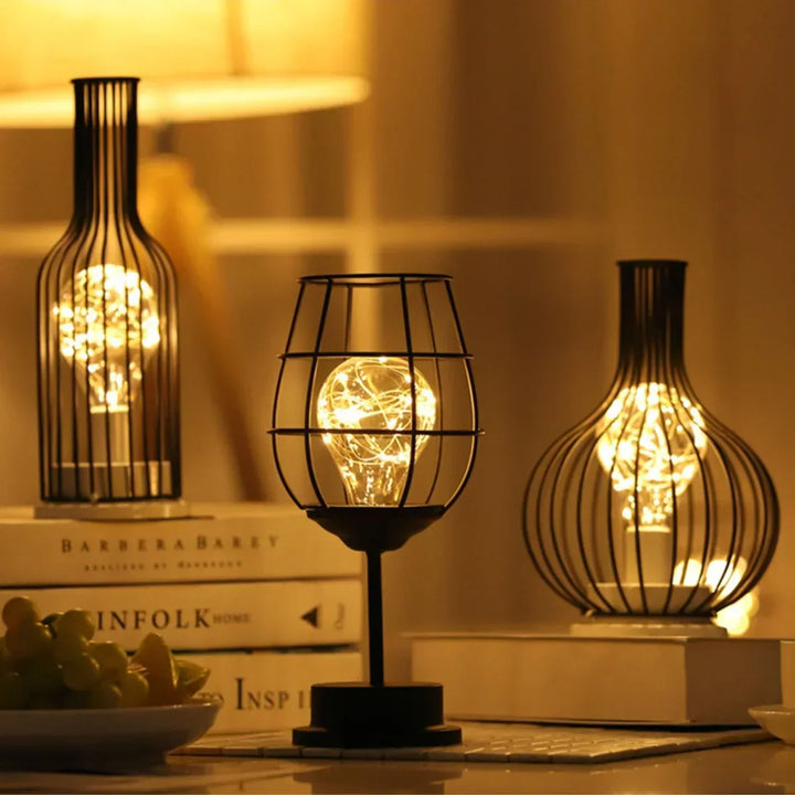 Luxury adjustable table lamp for home decor, featuring a modern design & dimmable light.