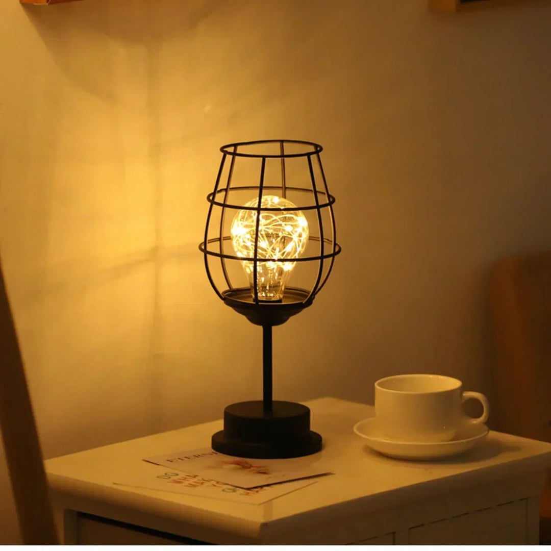 Dimmable & adjustable modern table lamp, providing luxurious accent lighting for any room.