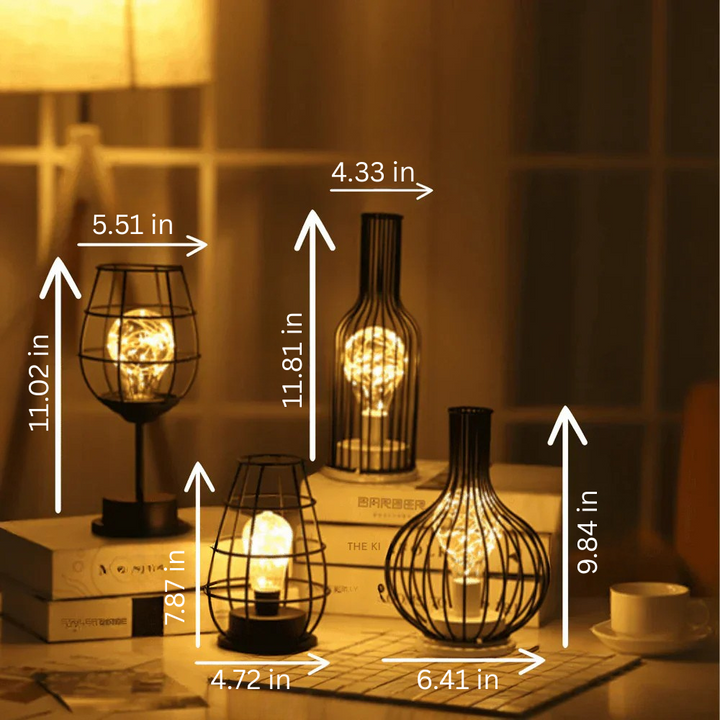 Enhance your home decor with this versatile, dimmable & adjustable table lamp; perfect accent lighting.