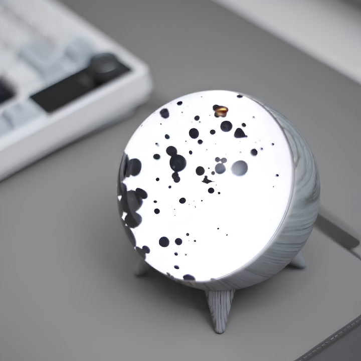 Elegant MagnePulse liquid display, an interactive art piece and visualizer for any modern space.