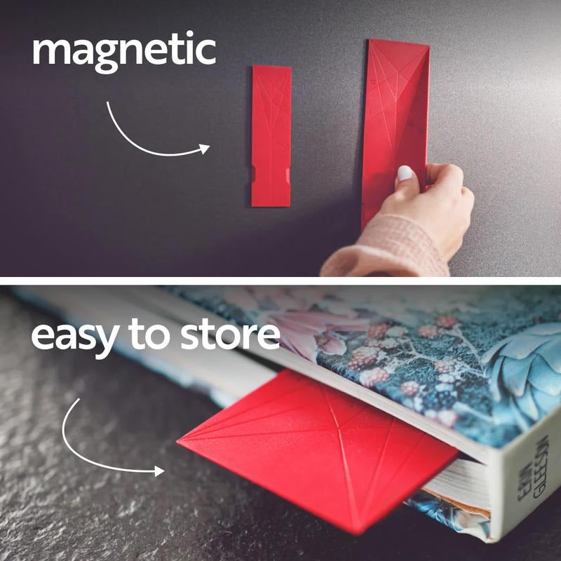 Precision magnetic foldable measuring spoon set ensures accurate measurements for baking & cooking.