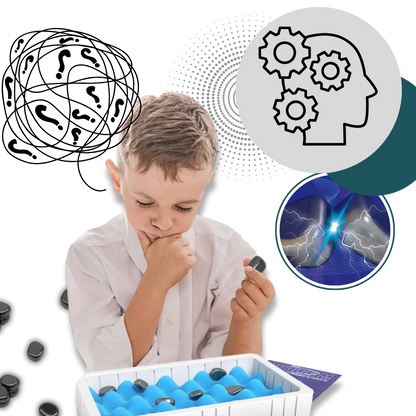 Compact magnetic chess set with sturdy pieces & board. A portable strategy game for family, travel & kids.
