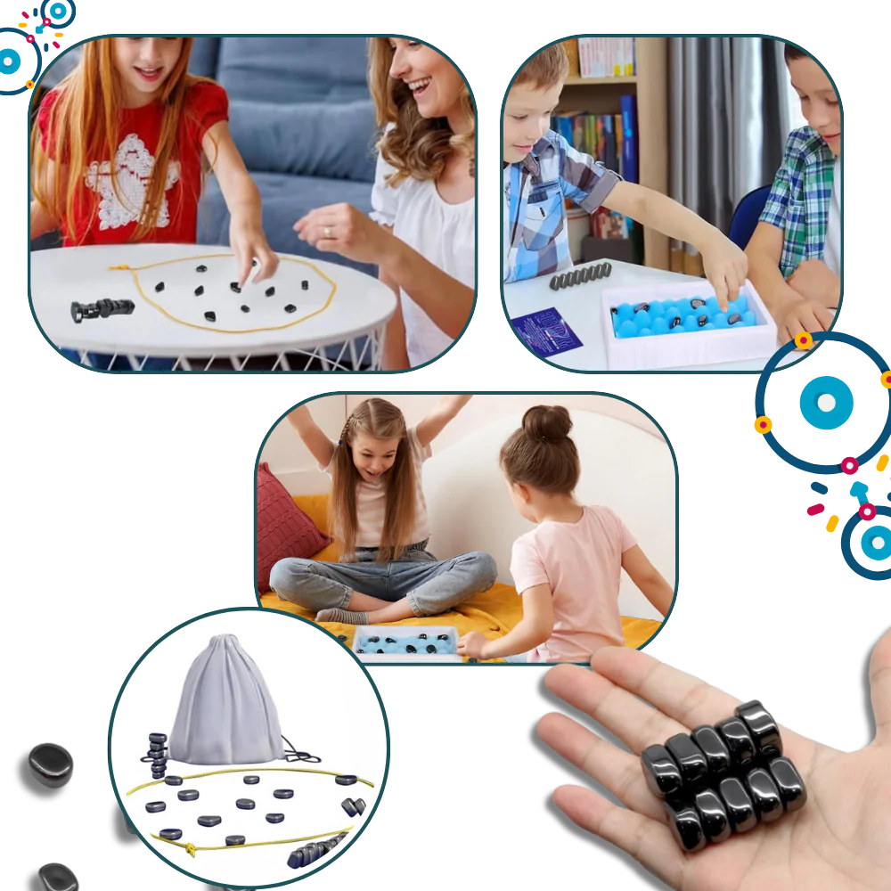 Fun magnetic chess game for kids & adults. Educational strategy board game, portable for travel & family challenges.