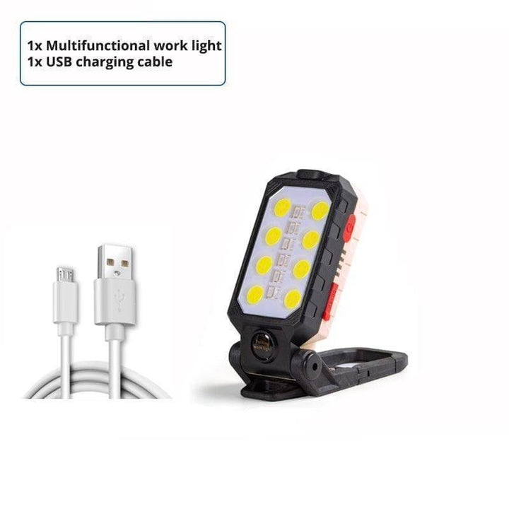 Magnetic COB LED Work Light with Power Bank Function