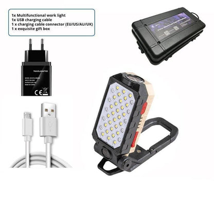 Magnetic COB LED Work Light with Power Bank Function
