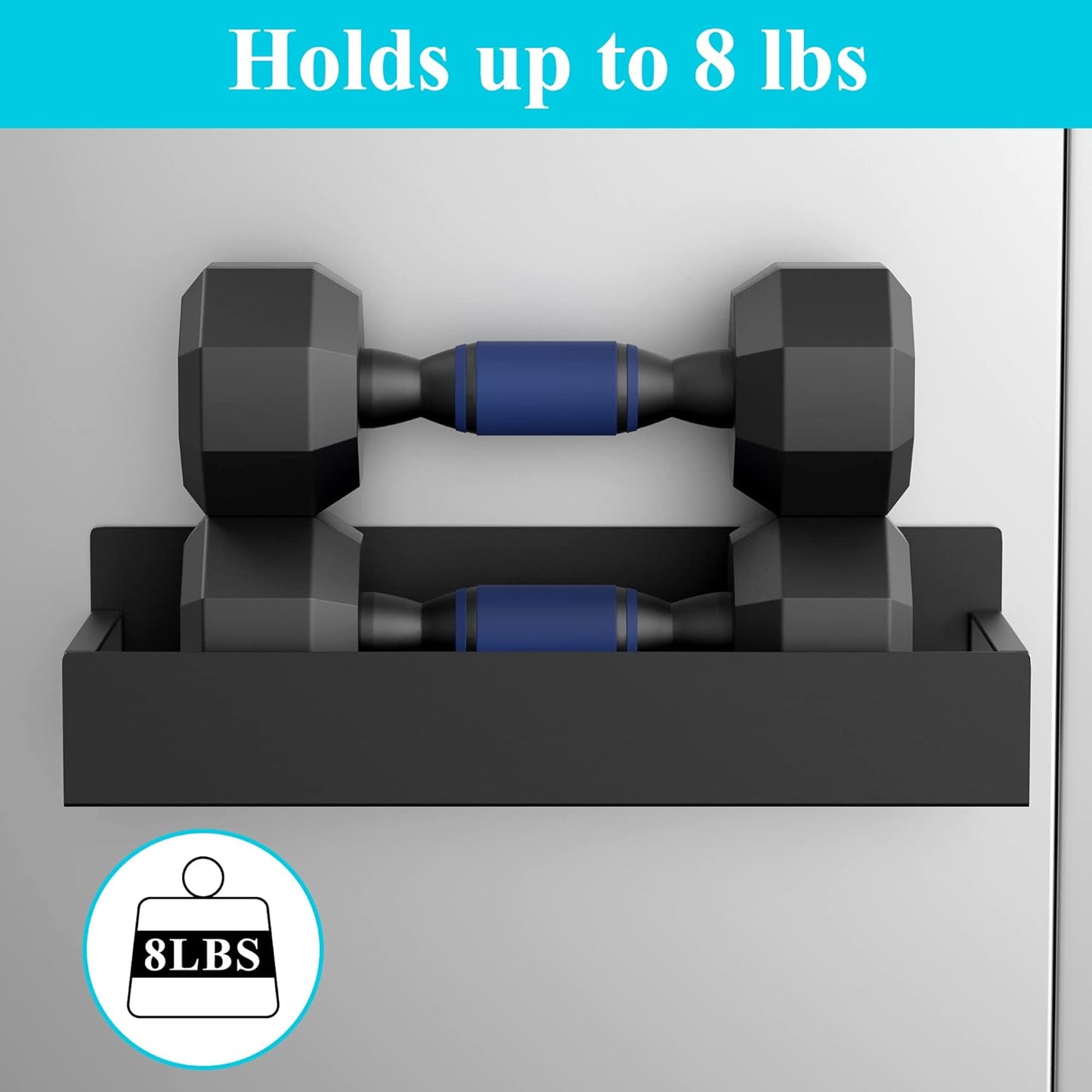 Magnetic storage shelves (4 pack) for spices, a smart kitchen organization & refrigerator solution.