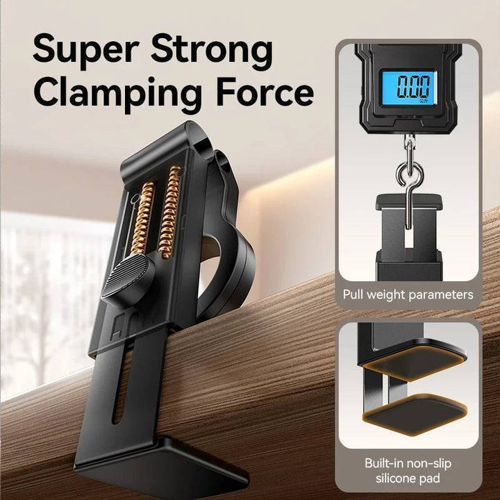 Compact magnetic phone mount for iPhone, designed for travel and easy car installation, ensuring stability on bumpy roads