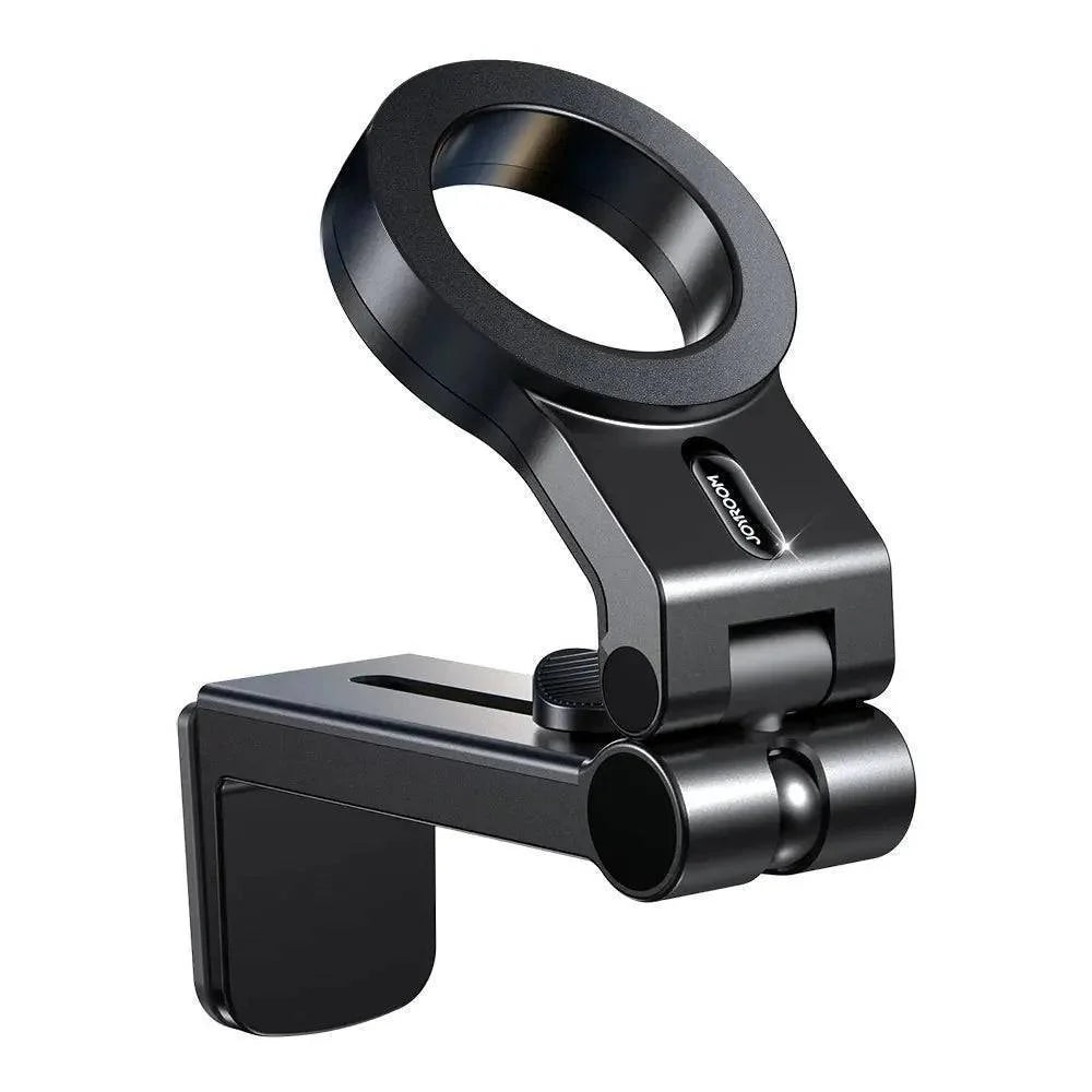 Ergonomic magnetic phone holder for iPhone, designed for safe and convenient use in vehicles during travel
