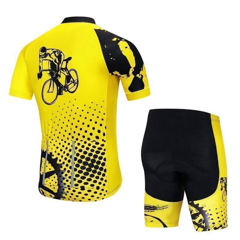 Men's Aero Pro Cycling Jersey, vibrant color, close-up of quick-dry fabric, men's cycling top