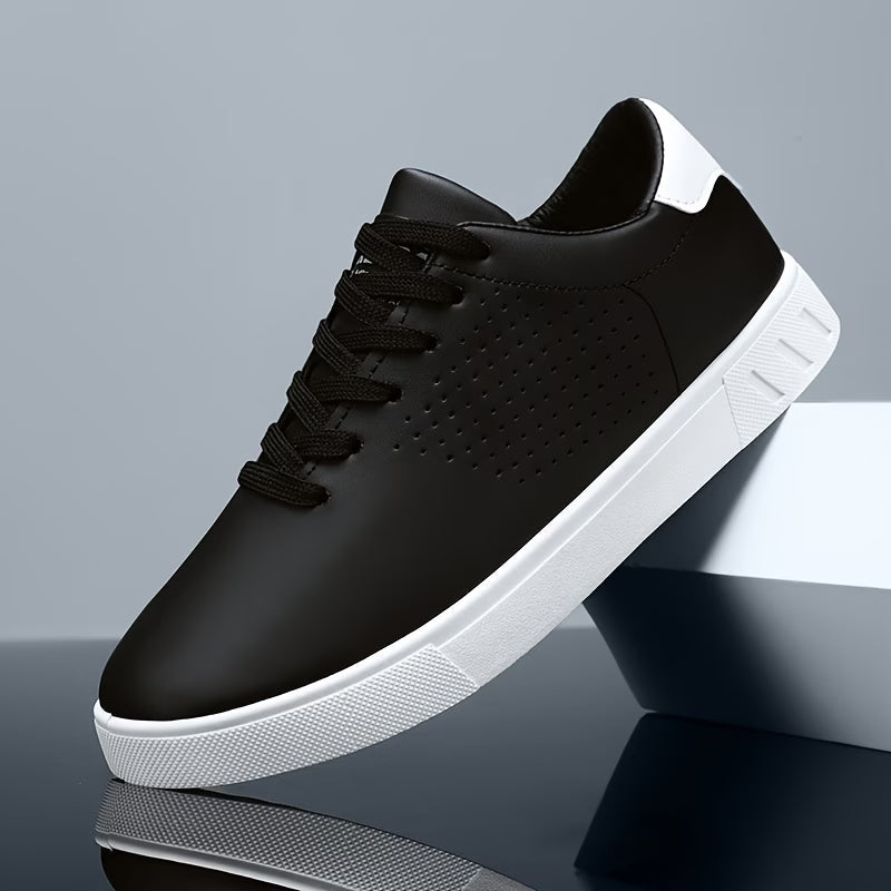 Comfortable men's Aeron sleek low-top sneakers; a versatile choice for modern casual fashion.