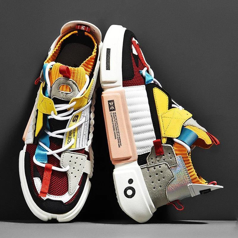 Modern men's AirWave sneakers, essential streetwear shoes, designed for style, comfort, and daily wear.
