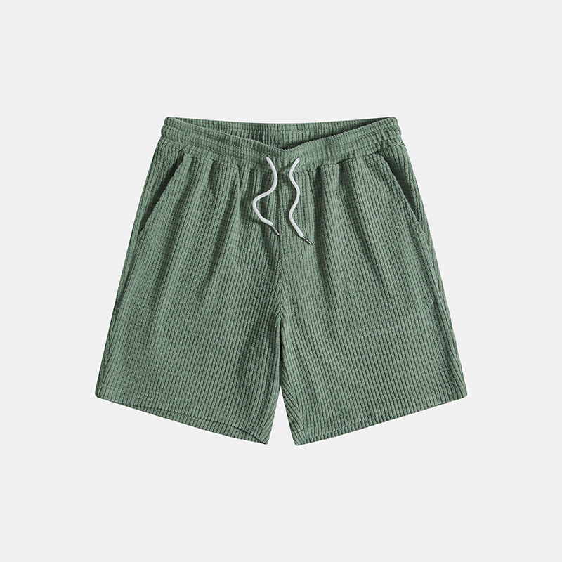 Men's fashion: The Algarve waffle loungewear set, a comfortable and stylish casual outfit for men.