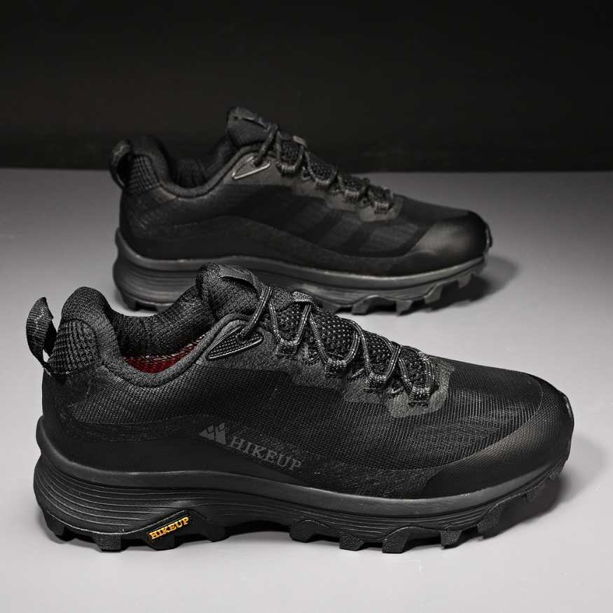 Men's all-weather outdoor hiking boots, durable and waterproof for rugged trails and adventure gear.