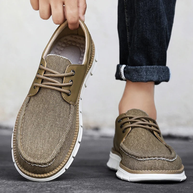Easy slip-on Alverton men's loafers, comfortable casual footwear for quick everyday style.