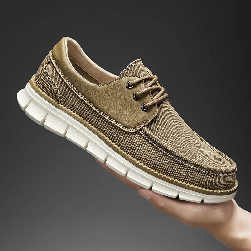 Comfortable & lightweight Alverton men's loafers, perfect slip-on casual footwear.