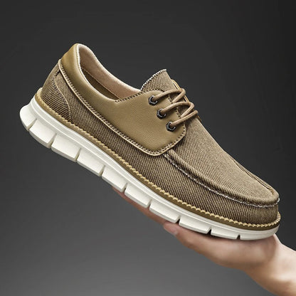 Comfortable & lightweight Alverton men's loafers, perfect slip-on casual footwear.