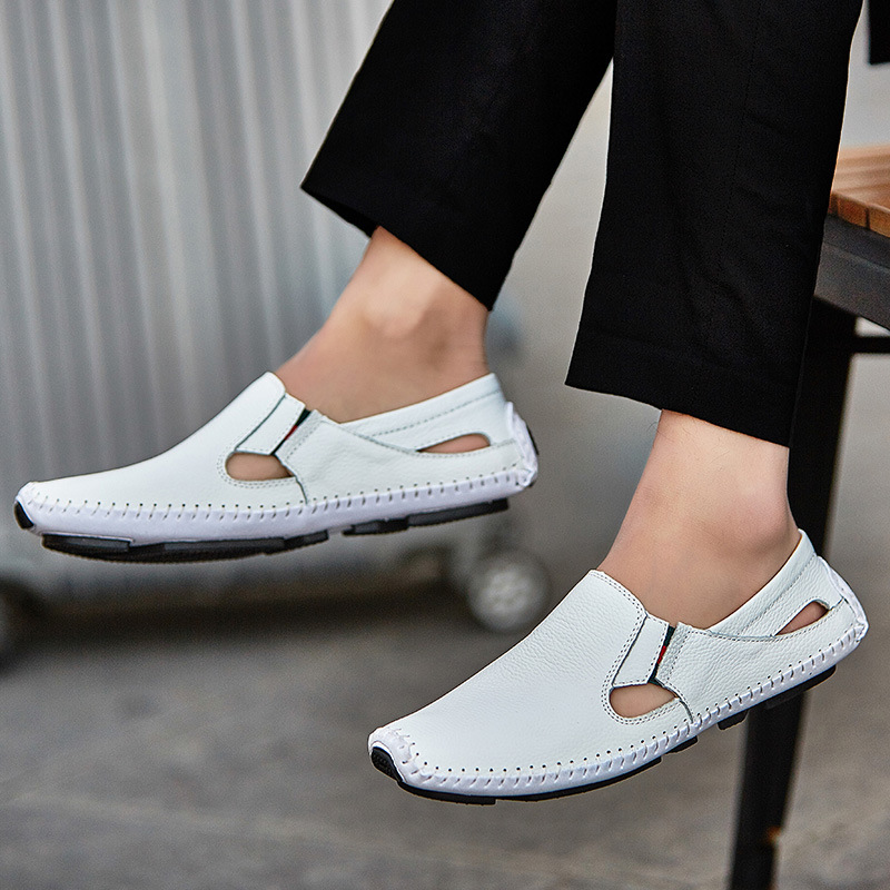 Premium men's Amalfi comfort sandals, perfect slip-on summer shoes.