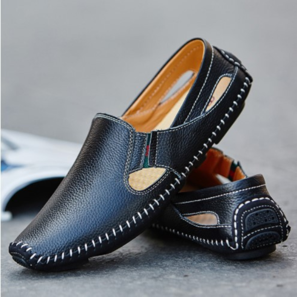 Adjustable strap men's comfort sandals, Amalfi style, suitable for any casual look.