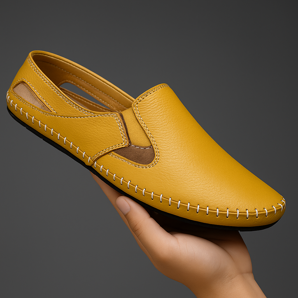 Men's open-toe summer sandals, Amalfi design, for ultimate comfort & fashion.