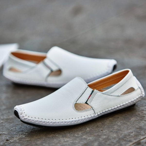 Warm weather men's sandals, open-toe Amalfi design, providing everyday comfort.