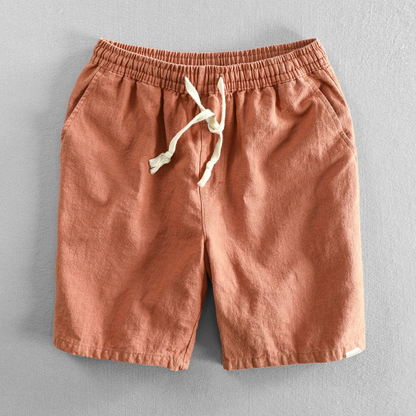 Men's Amalfi Summer Comfort Shorts, ideal for casual wear & everyday relaxed fit. Lightweight drawstring design.
