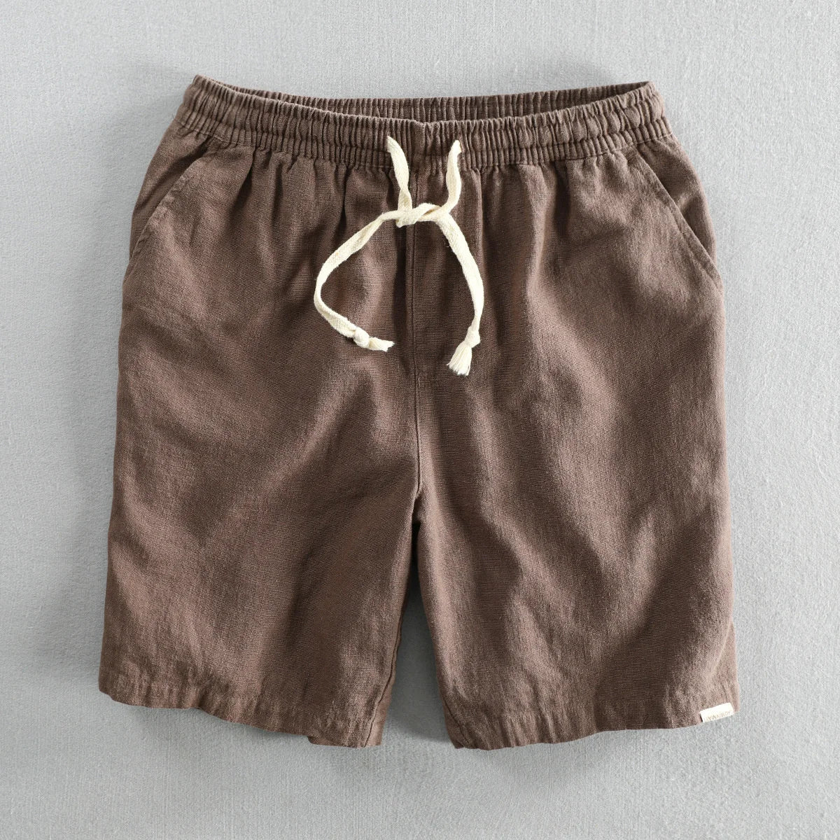 Amalfi men's drawstring shorts, offering superior summer comfort and a relaxed fit for casual style.