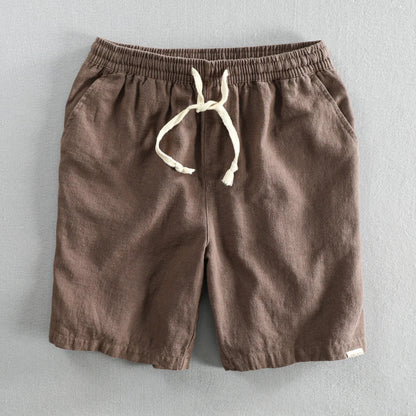 Amalfi men's drawstring shorts, offering superior summer comfort and a relaxed fit for casual style.