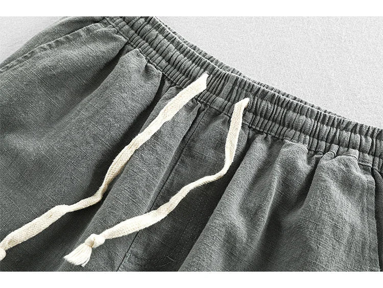 Amalfi men's comfort shorts. Relaxed fit drawstring bottoms for casual wear, beach, or summer leisure.