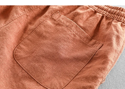 Men's Amalfi Summer Comfort Shorts, a stylish and lightweight essential for casual, relaxed fit everyday wear.