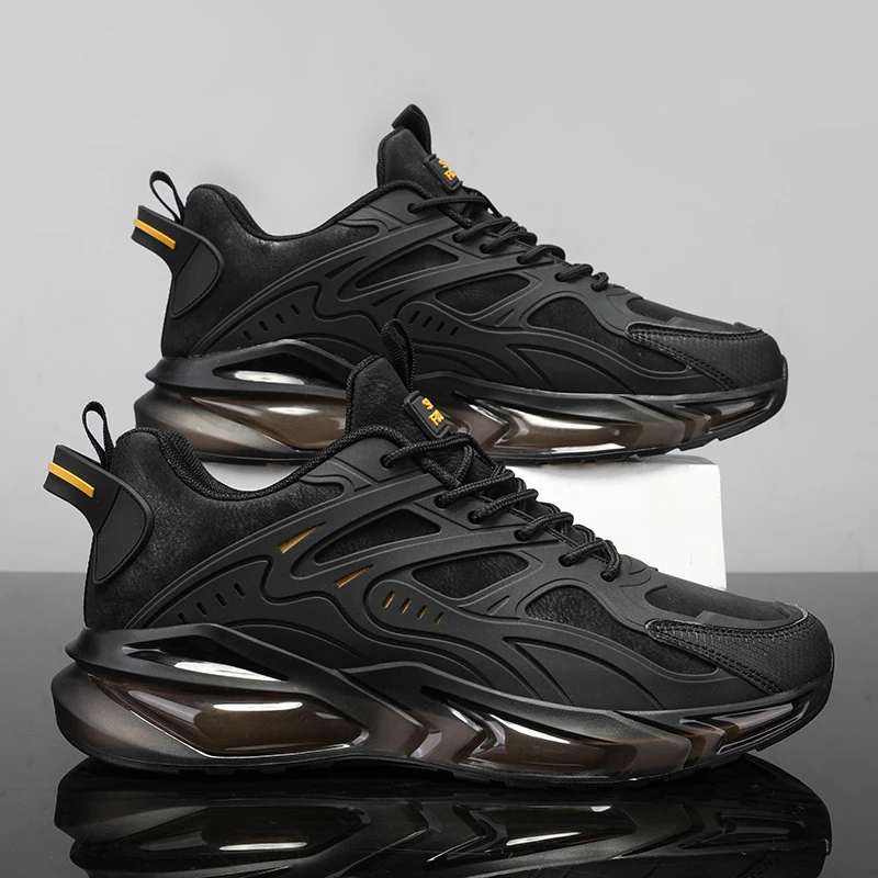 Apex men's athletic sneakers with air cushion technology for gym and sport.
