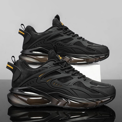 Apex men's athletic sneakers with air cushion technology for gym and sport.