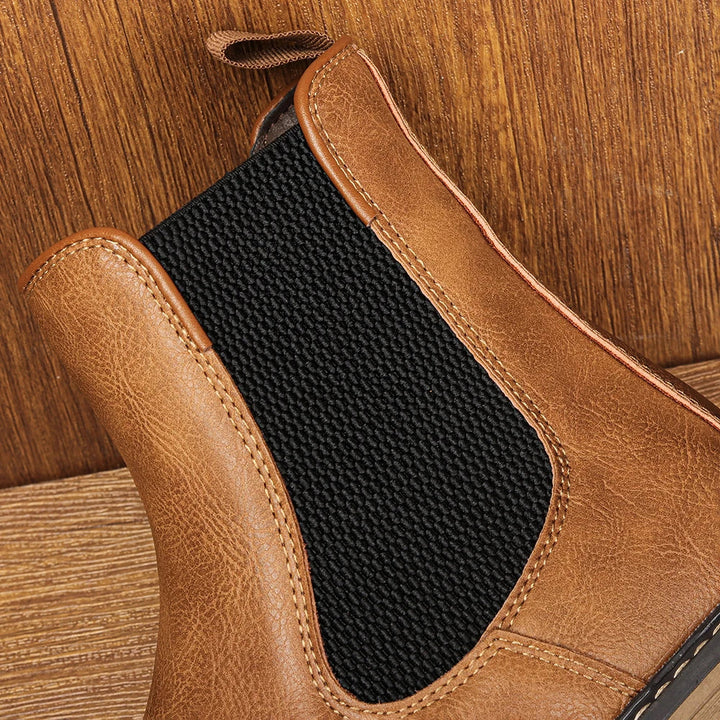 Elegant men's Arthur Chelsea dress boots, perfect for formal occasions, business attire & stylish men's footwear.