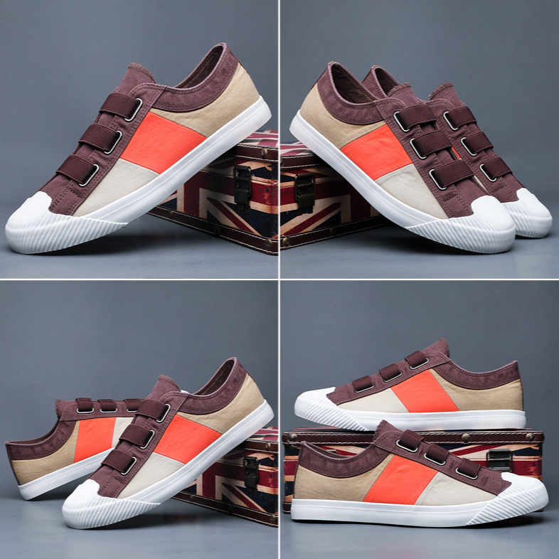 Artistic men's casual footwear, comfortable, lightweight, and stylish for everyday adventures.