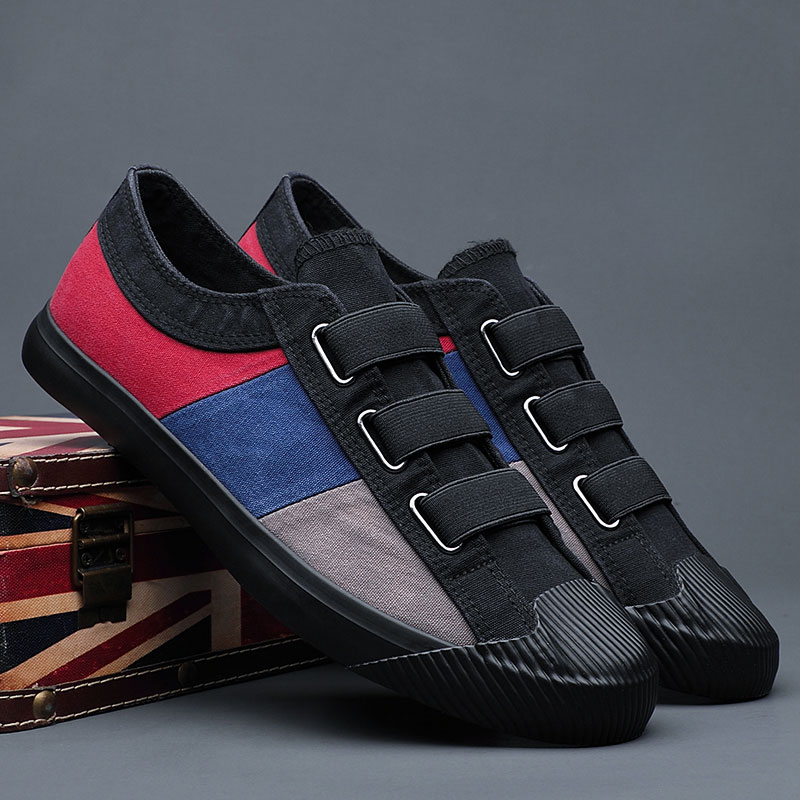 Lightweight men's casual shoes, impressionist style, perfect for everyday fashion.