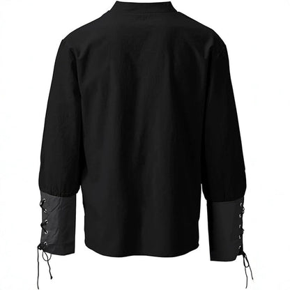 Men's Ashby medieval costume shirt. Comfortable, historical design for festivals, renfaire, & fantasy fashion.