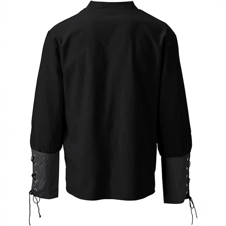 Men's Ashby medieval costume shirt. Comfortable, historical design for festivals, renfaire, & fantasy fashion.