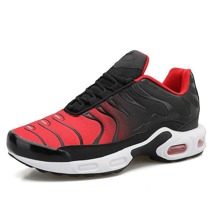 Lightweight men's running shoes with shock-absorbing air cushion sole for ultimate comfort & athletic performance.