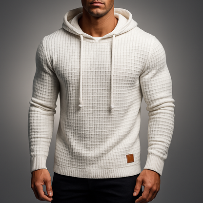 Adaptable Men's Atlas Pullover Hoodie for effortless style & casual wear. Long sleeve, modern fit.