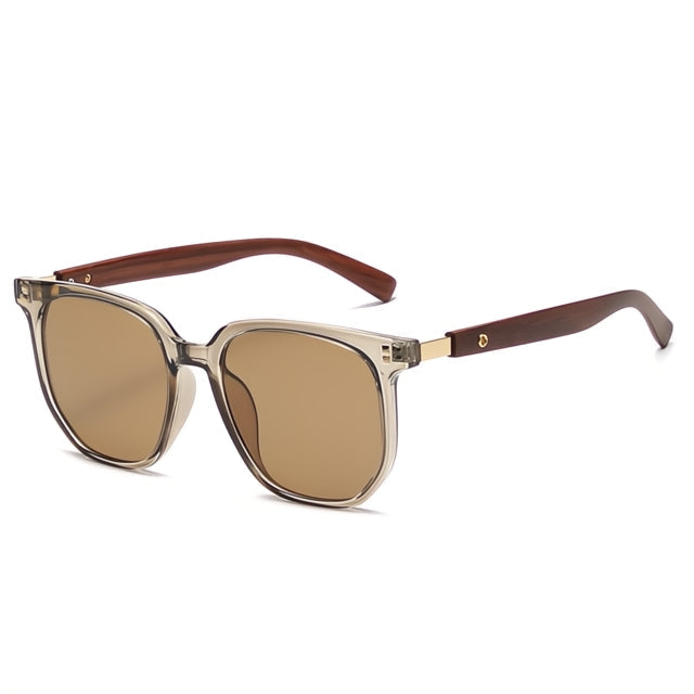 Barcelona men's wooden polarized sunglasses, a stylish accessory providing essential UV protection for any outdoor look.
