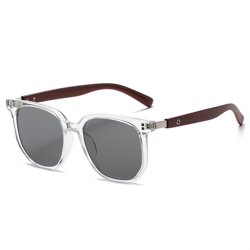 Enhance your style with Barcelona men's wooden polarized sunglasses, perfect for outdoor adventures & UV safety.
