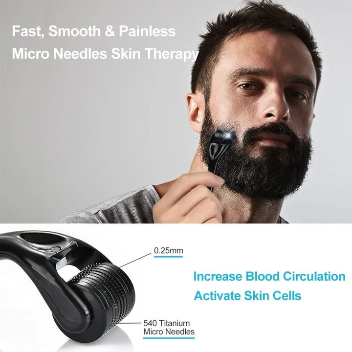 Combat patchy beards with this effective beard growth routine kit.